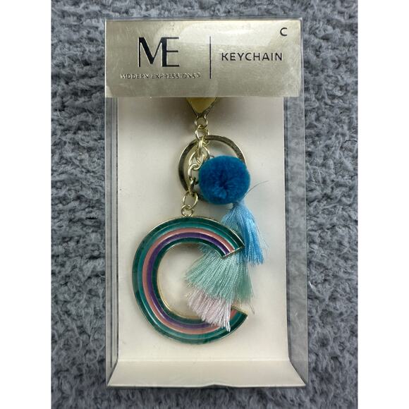 Modern Expressions Monogram Keychain K and C - Picture 3 of 4